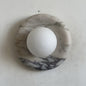 Solene Purple Marble Wall Sconce
