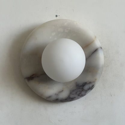 Solene Purple Marble Wall Sconce