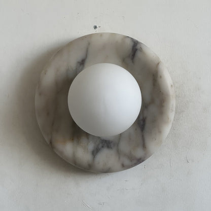 Solene Purple Marble Wall Sconce