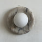 Solene Purple Marble Wall Sconce