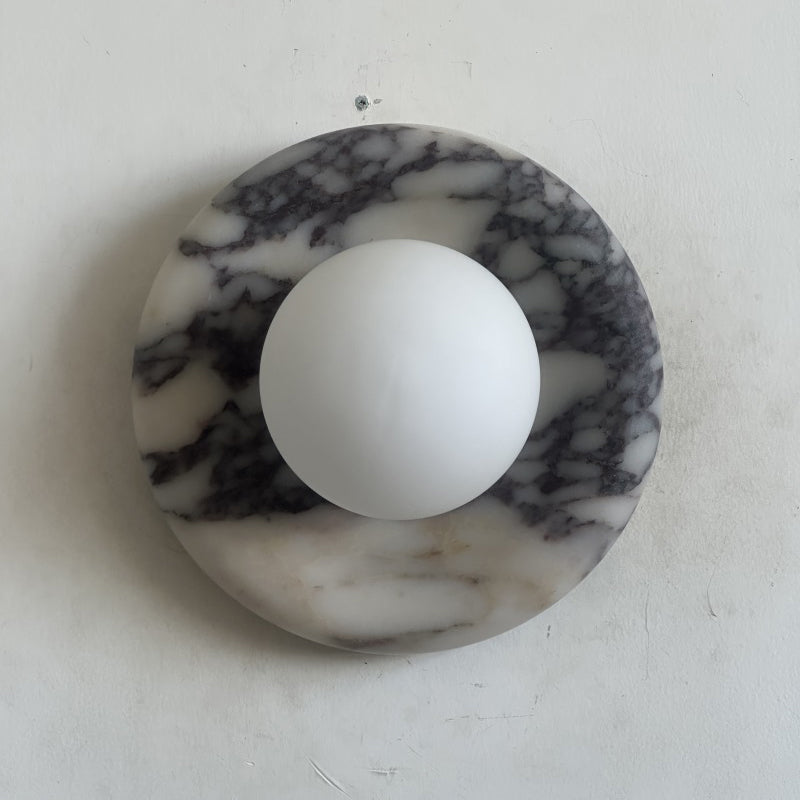 Solene Purple Marble Wall Sconce