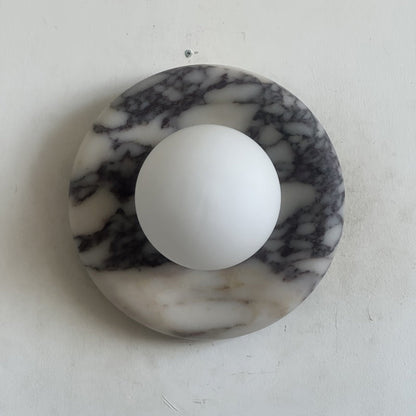 Solene Purple Marble Wall Sconce