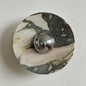 Isolde Round Marble Sconce