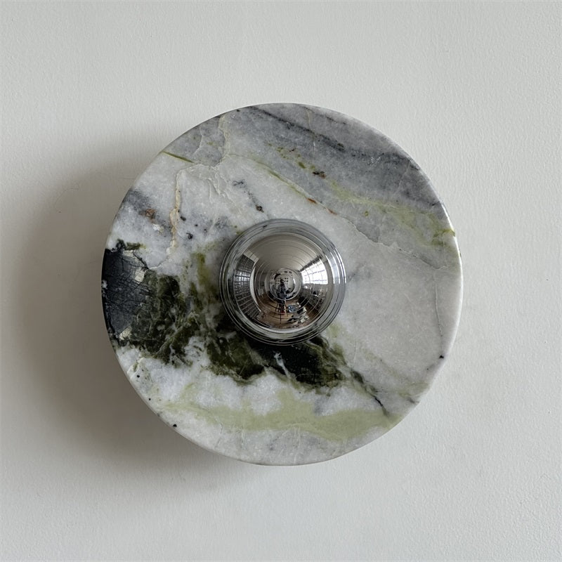Green Calacatta Marble Sconce
