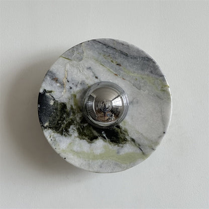 Green Calacatta Marble Sconce