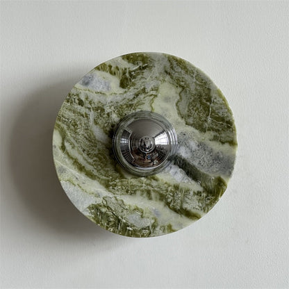 Green Calacatta Marble Sconce