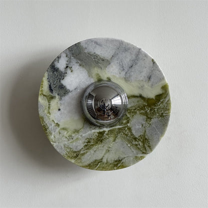 Green Calacatta Marble Sconce