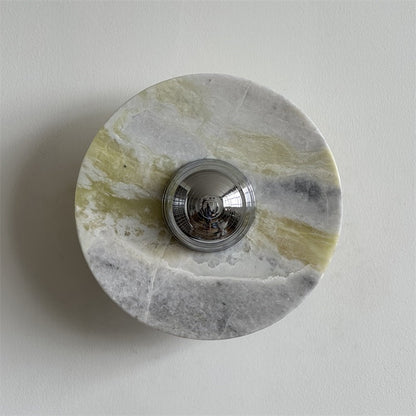 Green Calacatta Marble Sconce