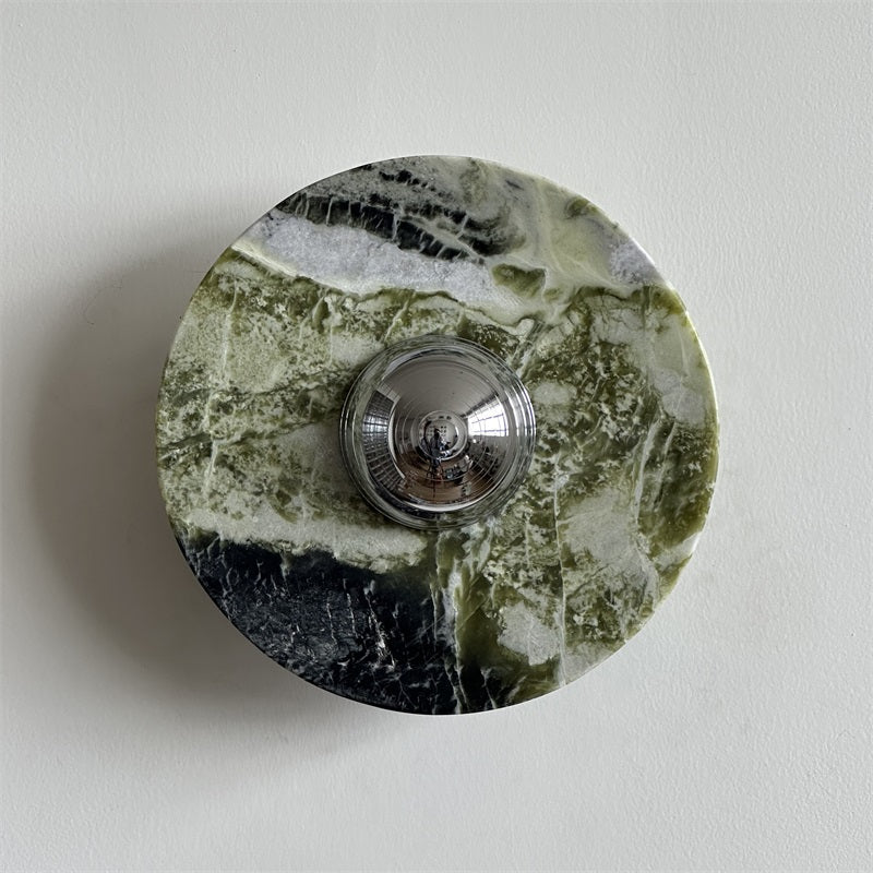 Green Calacatta Marble Sconce
