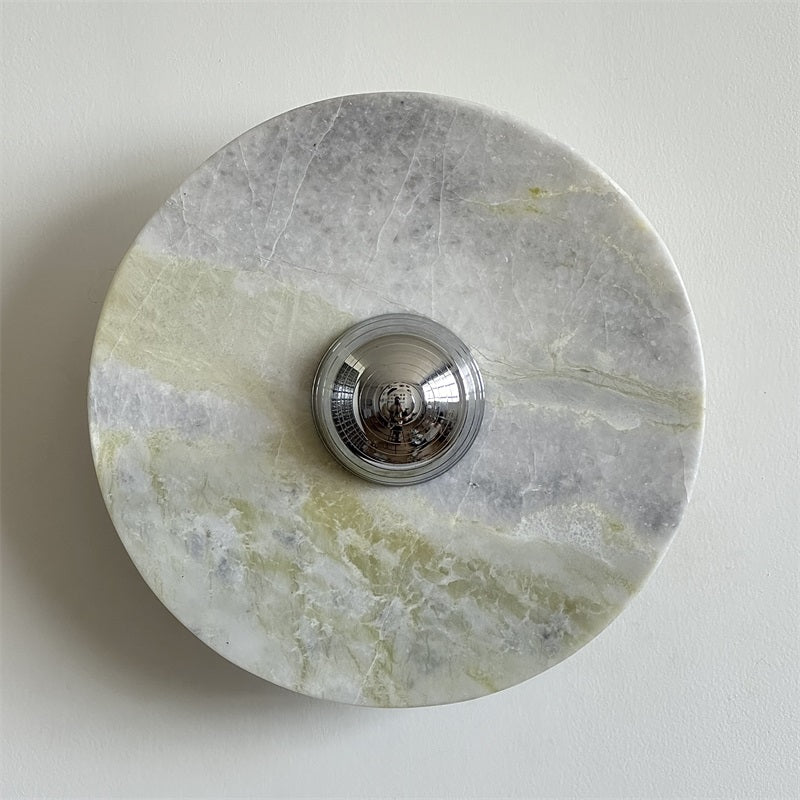 Green Calacatta Marble Sconce