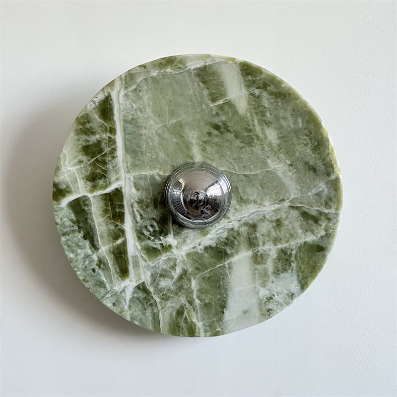 Green Calacatta Marble Sconce