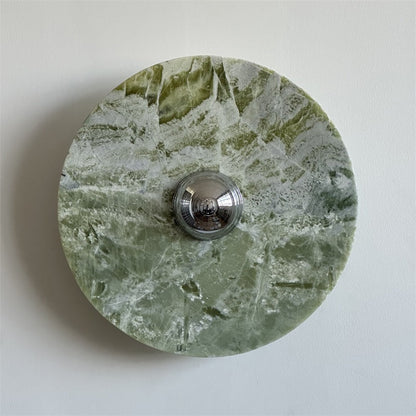 Green Calacatta Marble Sconce