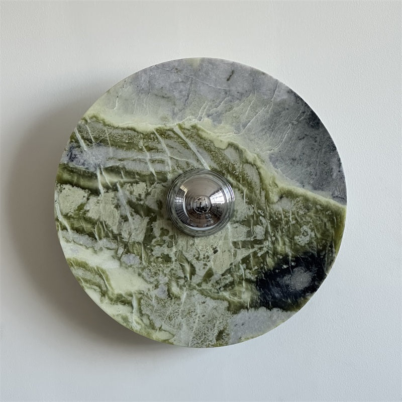 Green Calacatta Marble Sconce