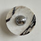 Isolde Round Marble Sconce