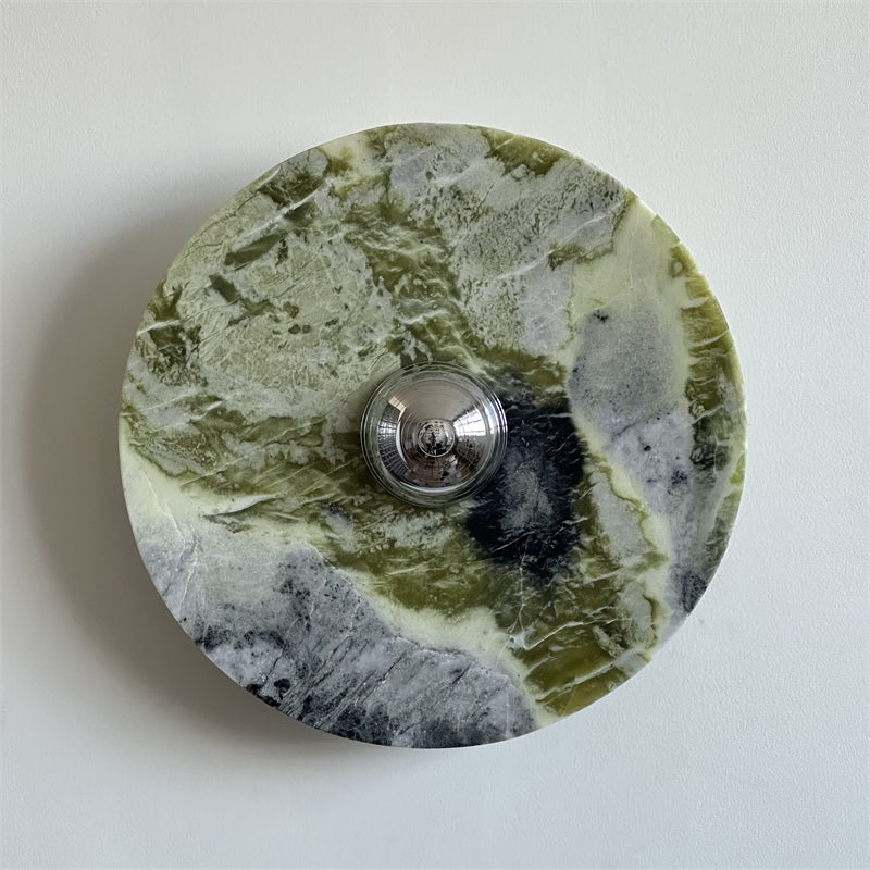 Green Calacatta Marble Sconce