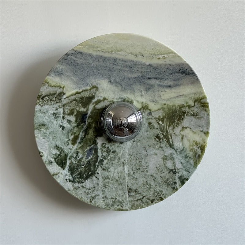 Green Calacatta Marble Sconce