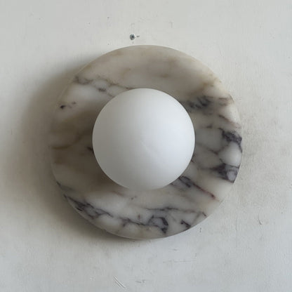 Solene Purple Marble Wall Sconce