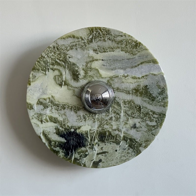 Green Calacatta Marble Sconce