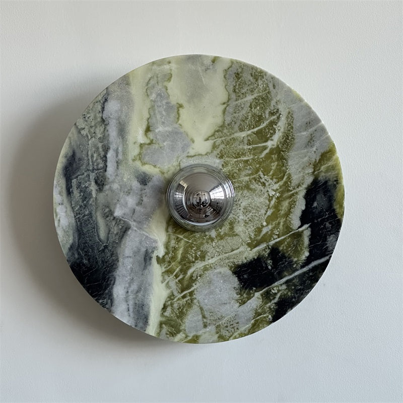 Green Calacatta Marble Sconce