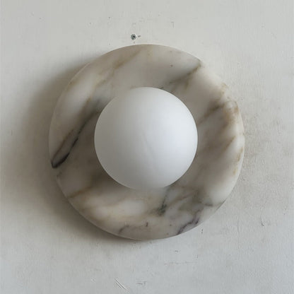 Solene Purple Marble Wall Sconce