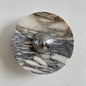 Isolde Round Marble Sconce