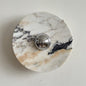 Isolde Round Marble Wall Sconce
