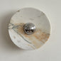 Isolde Round Marble Wall Sconce