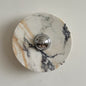 Isolde Round Marble Wall Sconce