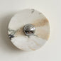 Isolde Round Marble Wall Sconce