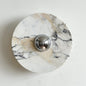 Isolde Round Marble Wall Sconce