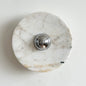 Isolde Round Marble Wall Sconce