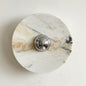 Isolde Round Marble Wall Sconce