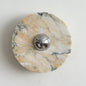 Isolde Round Marble Wall Sconce