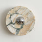 Isolde Round Marble Wall Sconce