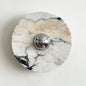 Isolde Round Marble Wall Sconce