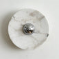Isolde Round Marble Wall Sconce