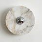 Isolde Round Marble Wall Sconce