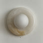 Solene White Onyx Wall Sconce