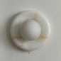 Solene White Onyx Wall Sconce