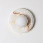 Solene White Onyx Wall Sconce