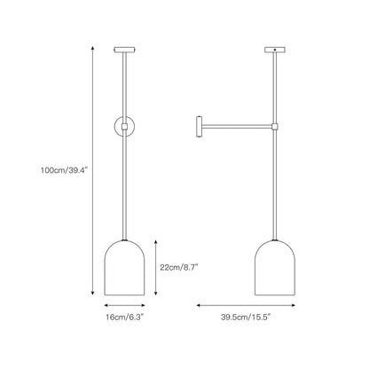 Vesara Alabaster Wall Sconce