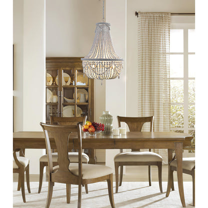 Yarara Wood Bead Chandelier