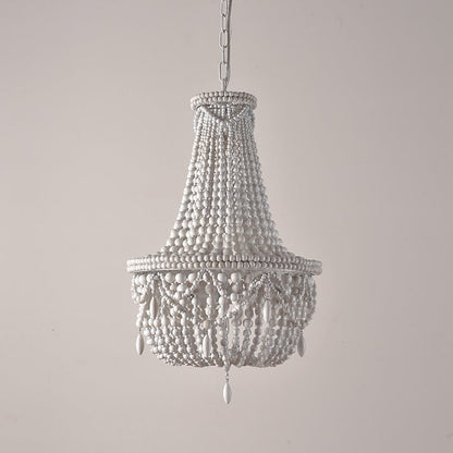 Yarara Wood Bead Chandelier