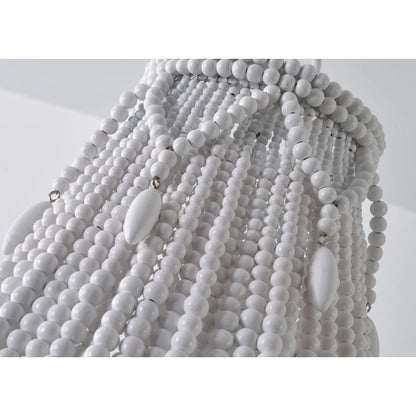 Yarara Wood Bead Chandelier