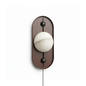 Doran Alabaster Plug-in Wall Lamp