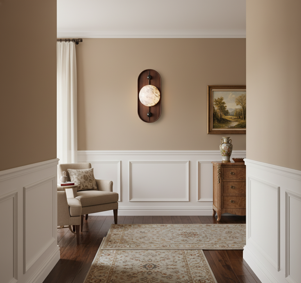 Doran Alabaster Wall Lamp