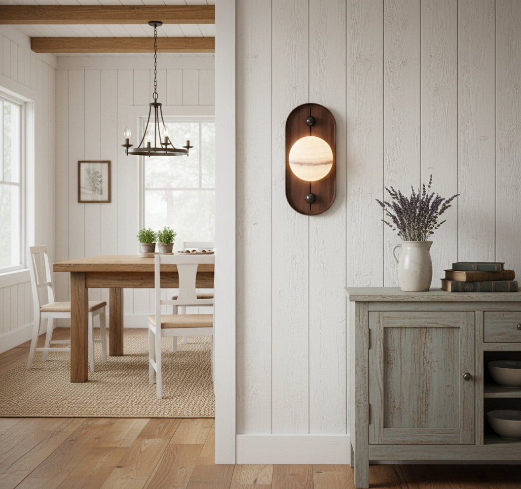 Doran Alabaster Wall Lamp