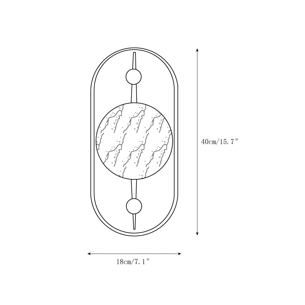 Doran Alabaster Wall Lamp