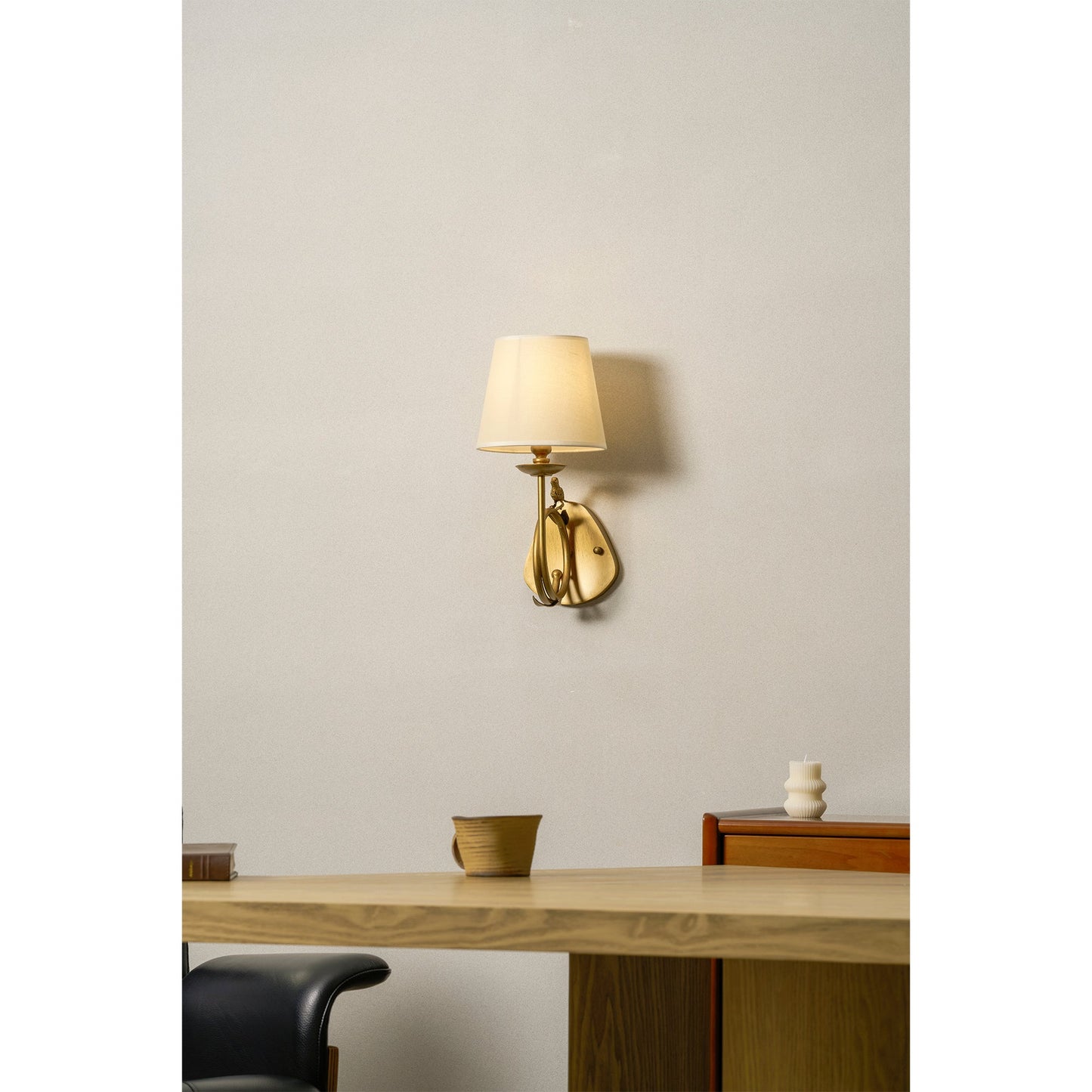 Calara Fabric Wall Sconce