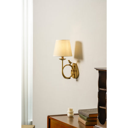 Calara Fabric Wall Sconce